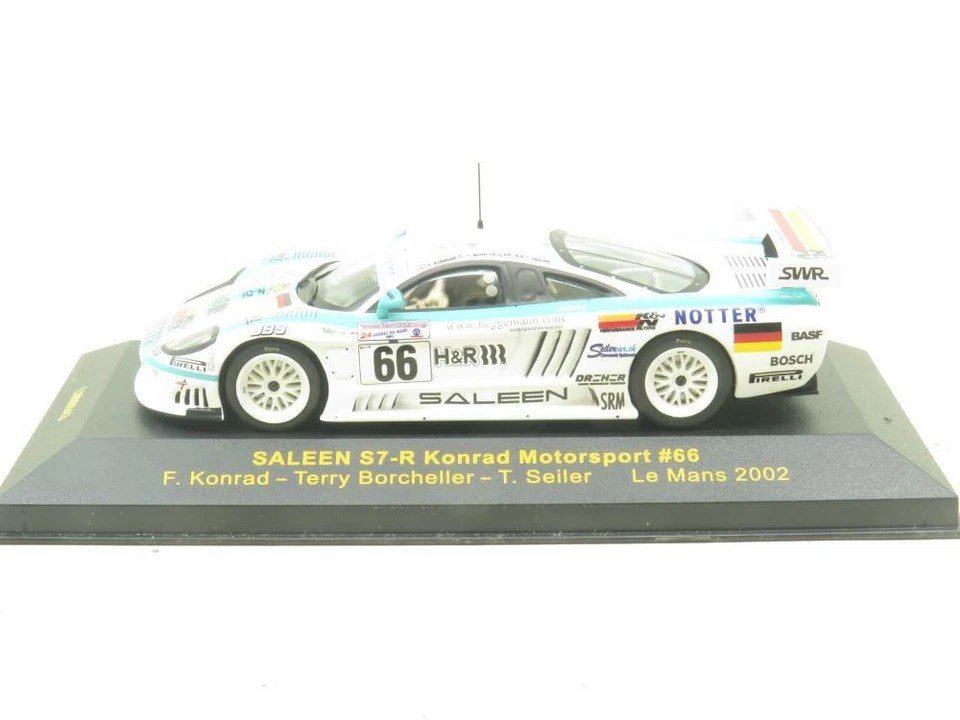 Ixo литой LMM043 Saleen S7-R Konrad #66 Le Mans 2002 масштаб 1:43 в коробке - Изображение 3 из 4