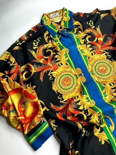 GIANNI VERSACE VINTAGE '92 100% SILK 