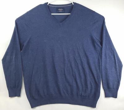 Charles Tyrwhitt Sweater Mens XL Blue Weekend Cashmere Long