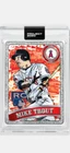 TOPPS PROJECT 2020 CARD 2011 TOPPS ANGELS MIKE TROUT #100 by BLAKE JAMIESON