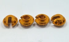 Dhawk Racing RC10 Classic Gold Shock Spring Cup Aluminum 4-5 Day Ship