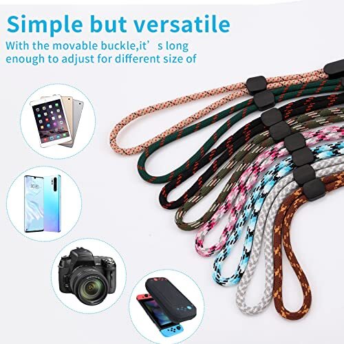 8 Stück Handschlaufe Lanyard Verstellbares Seil für Handy Kamera Schlüssel - Bild 4 von 7