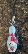 HELLO KITTY BOWLING PIN ROUND 1 2011 PHONE CHARM STRAP