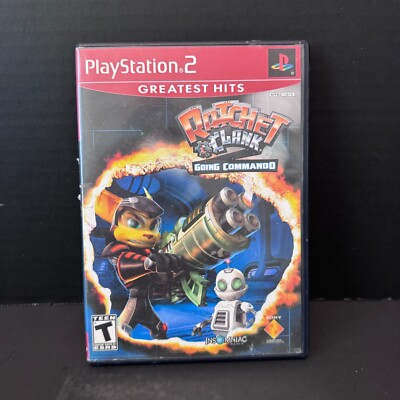 Ratchet and Clank Going Commando PS2 (Sony PlayStation 2) CIB Greatest Hits