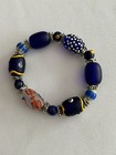 Glass Beaded Necklace Lot & 1 Pair Of Earrings & 1 Bracelet — photo 5