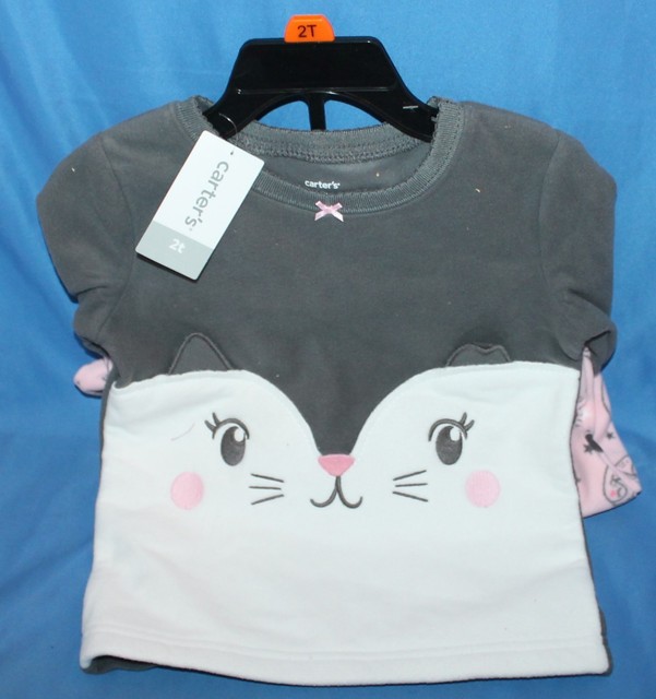 carters cat pajamas