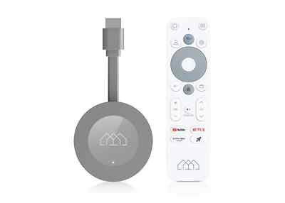 Homatics Dongle G 4K Media Streaming Google TV Player Stick eMMC 8GB AV1 USB C