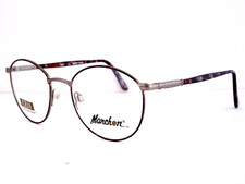 MARCHON Mod. CEO 116 Women's Roundish Metal Eyeglass Frames Made in Italy NOS