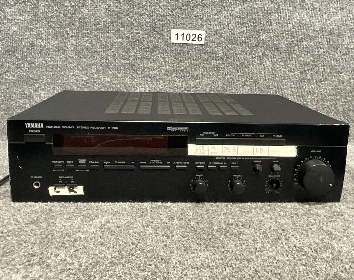 Ampli Stéréo Yamaha R-V98 (AM/FM, Phono) – Comme Neuf, Testé Et Fonctionnel