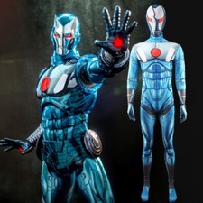 New Iron Man Stealth Striker Armor Jumpsuit Cosplay Costume Halloween Adult Kids