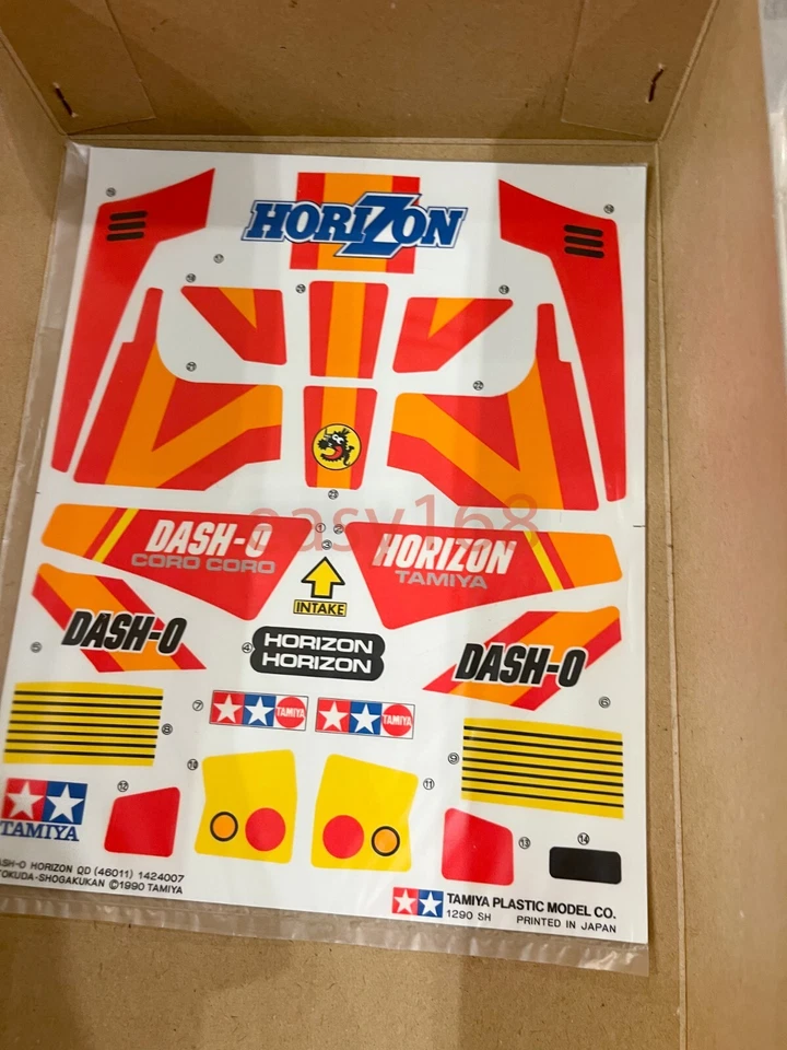 New 1990 Dash 0 Horizon QD 1/14 Quick Drive Spare Body Tamiya Japan 43014-1400 - Image 2 of 4
