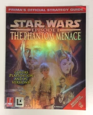 Star Wars Episode I The Phantom Menace Prima Strategy Guide EB Games Foil Cover