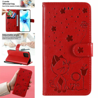 For Xiaomi Redmi A5 Note 15 14 13 Pro POCO X7 X8 F7 X6 Cat Bee Wallet Phone Case