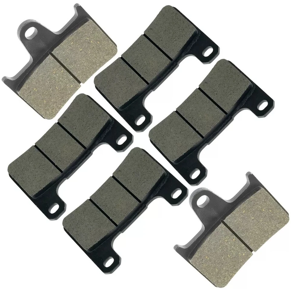 Pastillas de freno delanteras y traseras para Suzuki GSXR600 GSX-R600 2004 2005 Foto 4 de 4