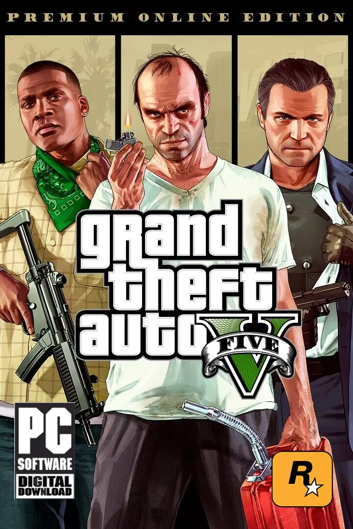 GTA 5 GRAND THEFT AUTO V PC ENVIO DIGITAL