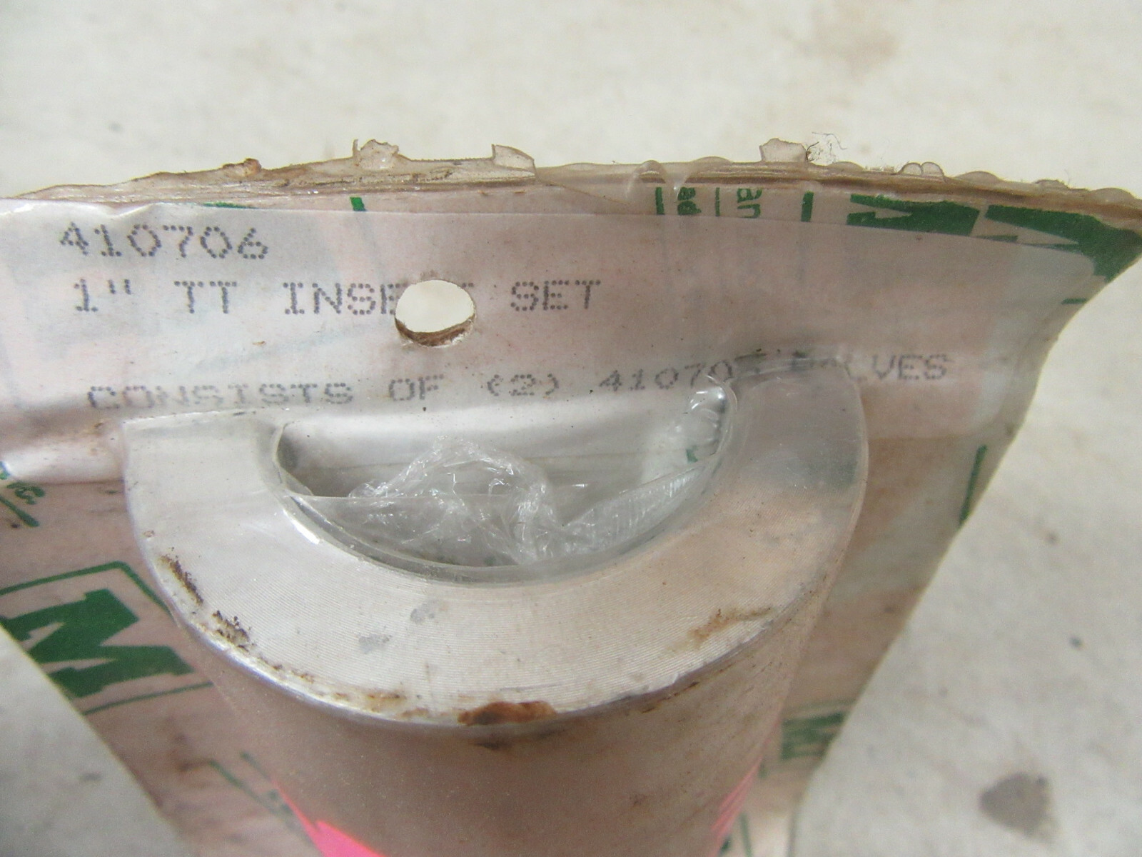 1" Tapping Tee Fitting Insert Set Mcelroy Fusion Machine 2CU or ...