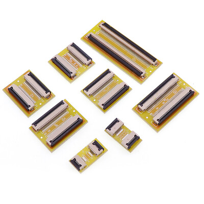 0.5mm/1.0mm FFC/FPC Flexible Kabel Verlängerung Boards Adapter Sockel 4P-40P
