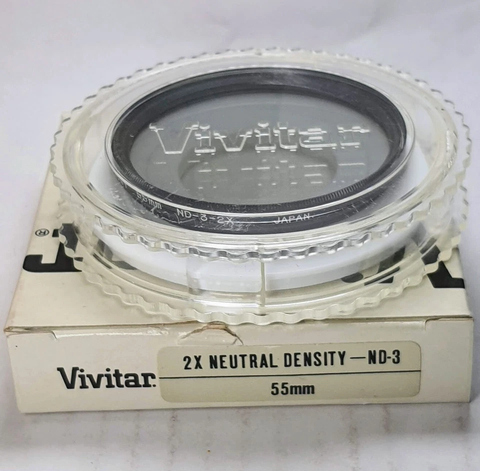 55mm Neutral Density ND 0.3 Glass Lens Conversion Filter 55 mm Japan Vivitar ND3 - Image 2 of 3