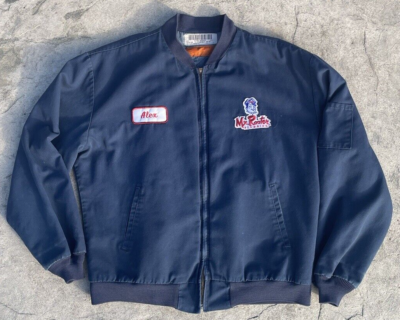 Mr Rooter Work Jacket XL Reg RED KAP blue