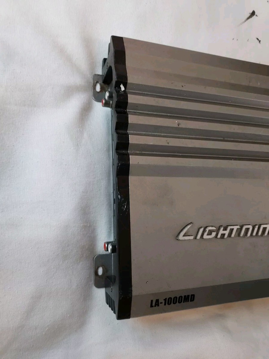 LIGHTNING AUDIO LA-1000MD MONO SUBWOOFER AMPLIFIER — 1000 W LIGHTNING AUDIO LA-1000MD MONO SUBWOOFER AMPLIFIER — 1000 W