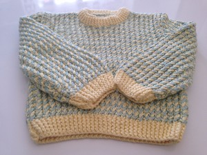 handmade baby sweater