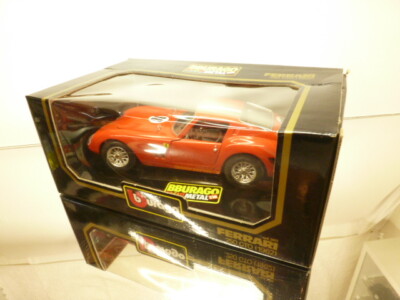 Bburago 1/18 Ferrari 250 GTO 1962 - Rallye #96 Rouge - NEUF - Cod. 3011