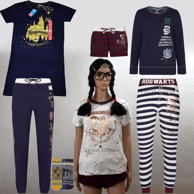 UFFICIALE Harry Potter Pigiama Donna Top Camicia da notte Leggings Pigiama  Shorts PJ | eBay