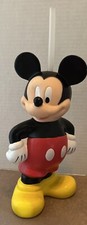 Vintage Disney The Big Mickey Mouse Sipper Cup Classic Mickey Style Travel Cup