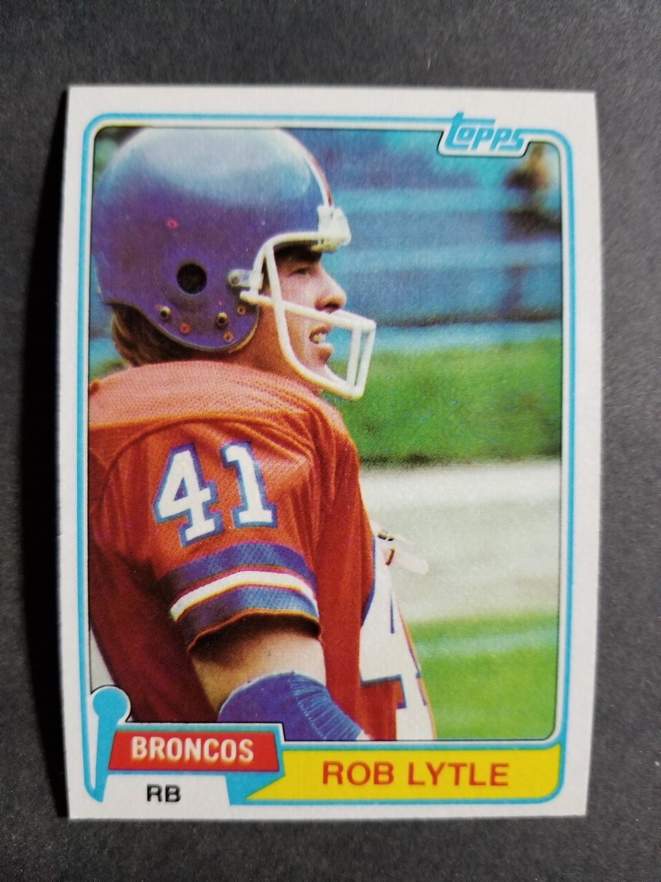 1981 Topps ROB LYTLE card # 464   [card 11]