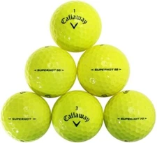 Premium Brands Yellow Golf Ball Mix, Mint Condition, AAAAA Quality
