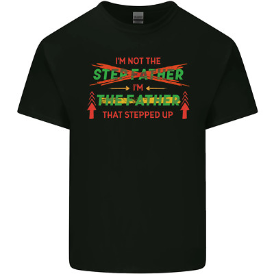 Vatertag Im The Schritt Das Stepped Geschnürt Herren Baumwolle T-Shirt