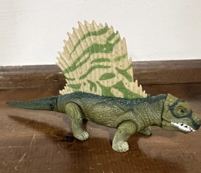 Vintage Jurassic Park JP Dinosaurs Dimetrodon Chomping Snapping & Biting jaws