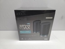 ARRIS SURFboard MAX Pro Tri-Band Wifi-6 Wireless Router Two Pack Mesh AX11000 