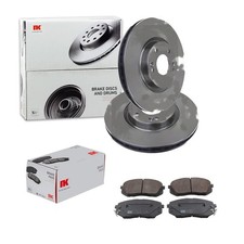 NK BREMSSCHEIBEN 320mm + BELÄGE VORNE passend für KIA SOUL II 2 PS
