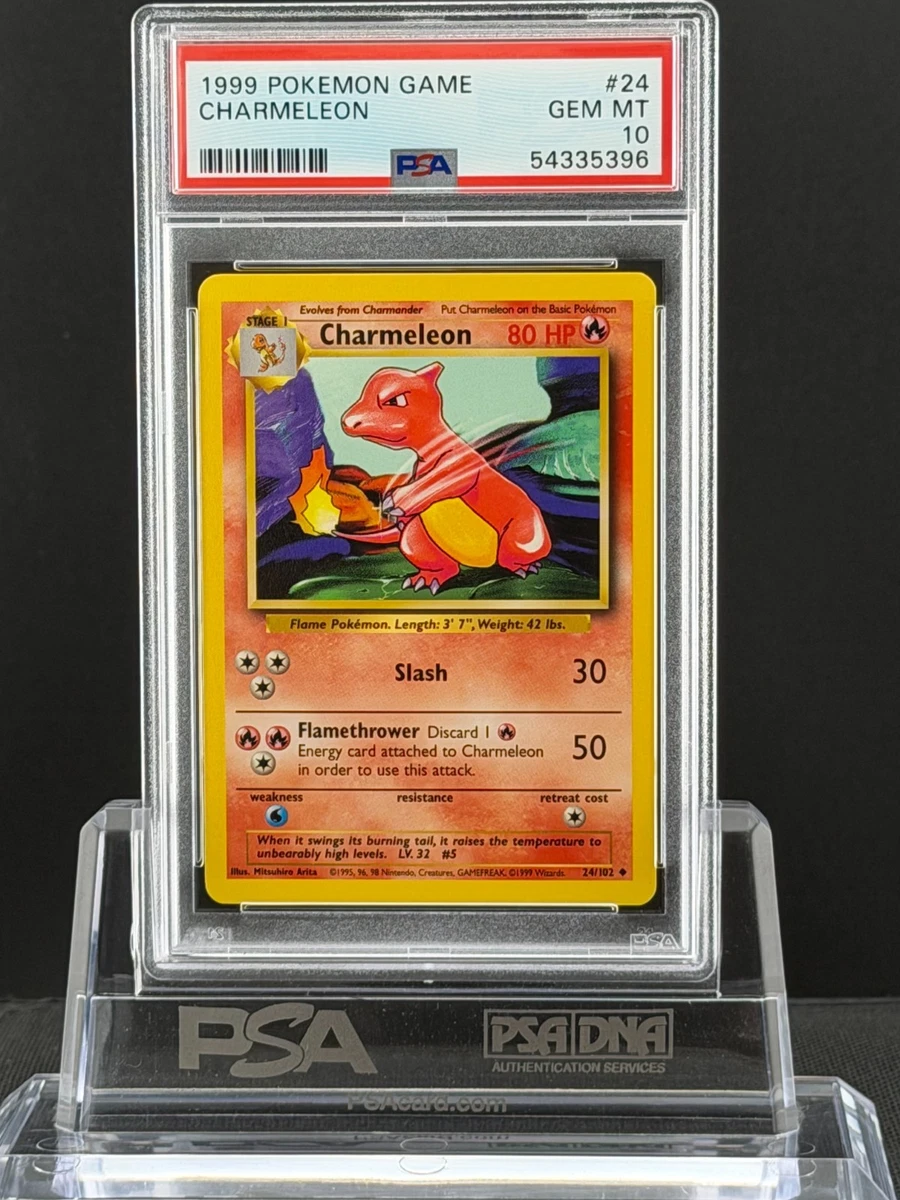 Charmeleon Pokémon TCG Base Set Individual Collectible Card Game