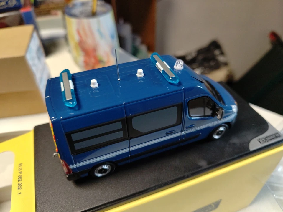 RENAULT MASTER 2014 GENDARMERIE 1/43  ELIGOR - Photo 3/4