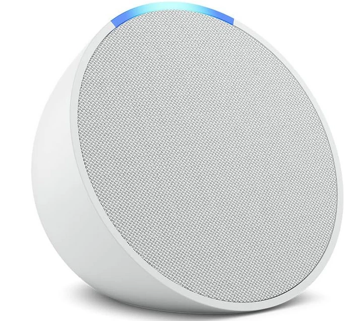 Echo Pop (Ultimo modello) Altoparlante Bluetooth intelligente con Alexa Bianco - Immagine 2 di 4