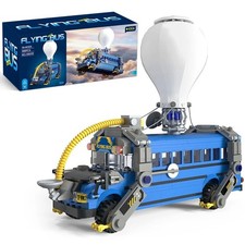 Fortnite Schlachtenbus Battle Bus Epic Games Battle Royale Building Set +580pcs