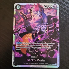 One Piece Gecko Moria (086) (OP06-086) OP06 Wings of the Captain NM Holo TCG CCG