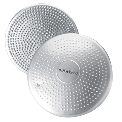 #ad #ad THERABAND Stability Disc 13 Inch Silver Latex Free Pre Inflated Balance $34.99