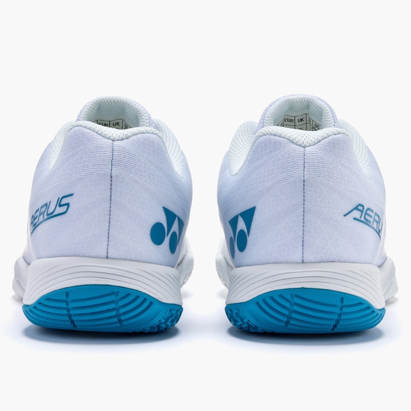 Yonex Power Cushion Aerus Z White Blue SHBAZ2M-207 Men's Size | eBay