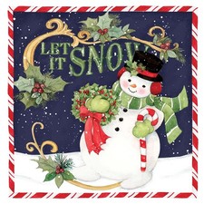 Diamond Art Club Snowman Let it Snow Diamond Painting