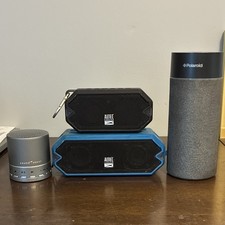 Altec Lansing Portable Bluetooth Portable Speaker - Black Blue Color