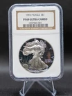 1993-P American Silver Eagle Proof *NGC Graded PF69 Ultra Cameo