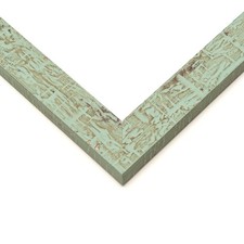 7x10 Frame Green Solid Wood Picture Frame Width 1.125 Inches  Interior Frame De