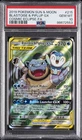2019 POKEMON SUN & MOON COSMIC ECLIPSE FULL ART/BLASTOISE & PIPLUP GX PSA 10