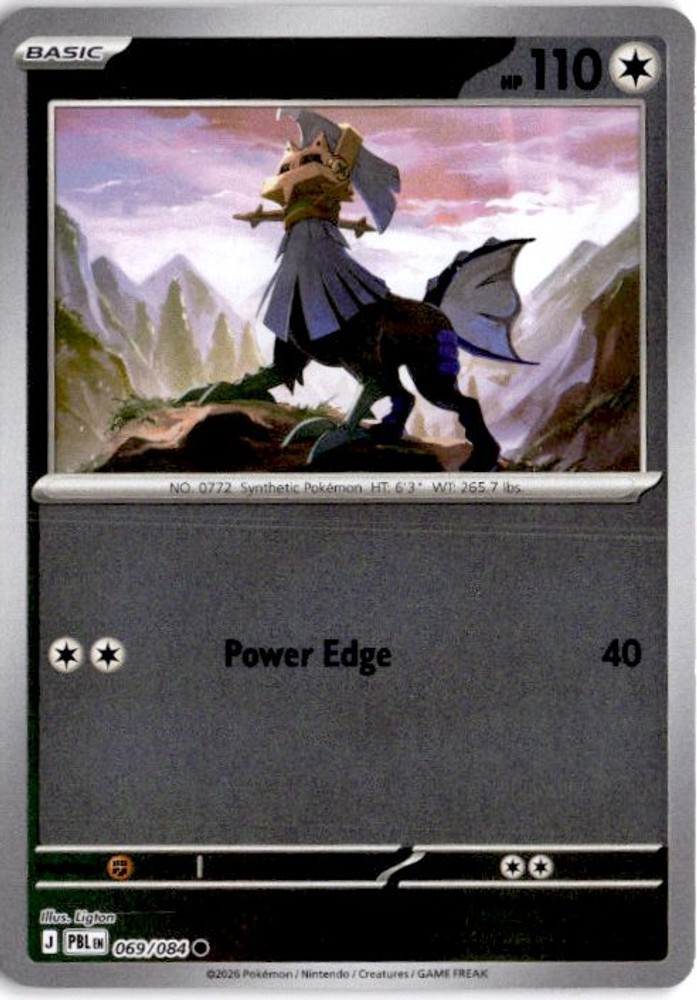Type: Null Reverse Holofoil [PBL - 069/084]