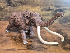 Large PAPO Steppe Wooly Mammoth Figurine 2008 9"x5.5"