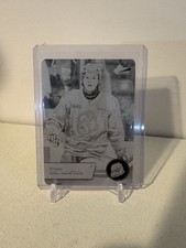 Ethan Del Mastro Printing Plate Black 1/1 2021-22 Upper Deck Steelheads
