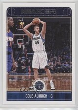 2017-18 Panini NBA Hoops Red Back Cole Aldrich #224 3c7